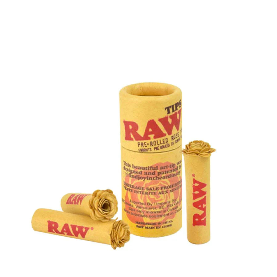RAW Pre-Rolled Rose Tip