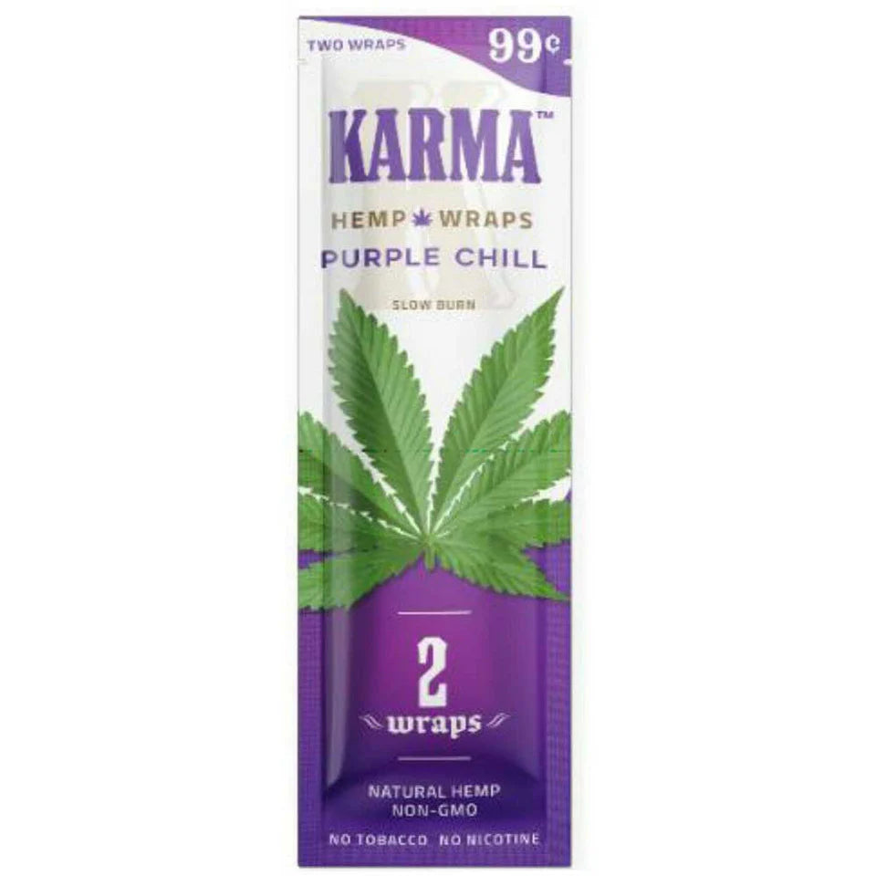 Karma Hemp Blunt Wraps - 2 Pack