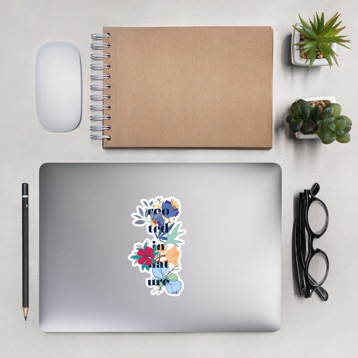 ROOTEDINNATURE Vinyl Sticker